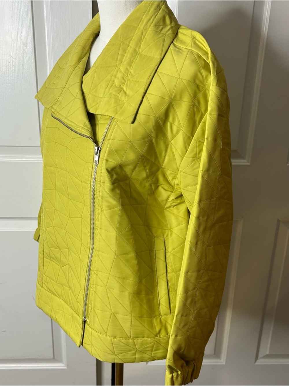 NWT WynneLayers Quilted Jacquard Spring Jacket - Picture 5 of 8